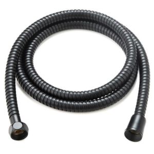 Obrazek Wąż natryskowy czarny Rea Black 1.5 M