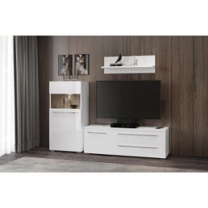 Obrazek Witryna Piano V60-1KSV/PN-70/KA/70 crystal white