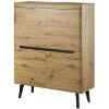 Obrazek Komoda czterodrzwiowa Nordi NK107 dąb artisan