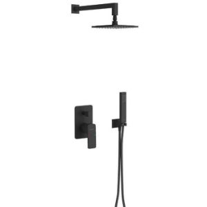 Obrazek Zestaw podtynkowy Keria czarny AREX.SET.2045BL