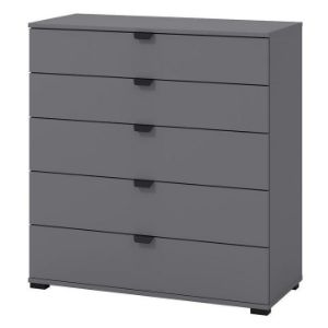 Obrazek Komoda Duerto 5F 90 szara 11008297