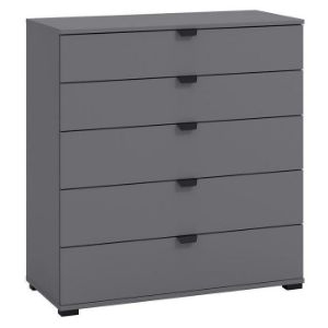 Obrazek Komoda Duerto 5F 90 szara 11008297