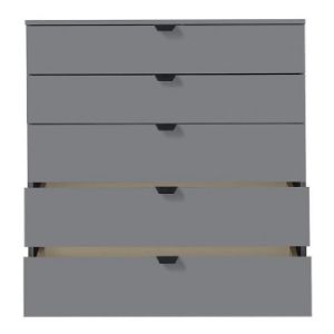 Obrazek Komoda Duerto 5F 90 szara 11008297