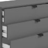 Obrazek Komoda Duerto 5F 90 szara 11008297