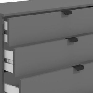 Obrazek Komoda Duerto 5F 90 szara 11008297