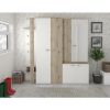 Obrazek Garderoba Barcelona white/dąb wellington