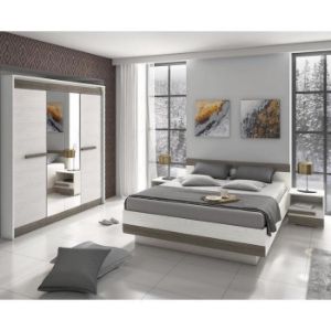 Obrazek Biurko Blanco 11 sosna śnieżna/new grey