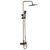 Obrazek Kolumna natryskowa Midnight black/gold rose