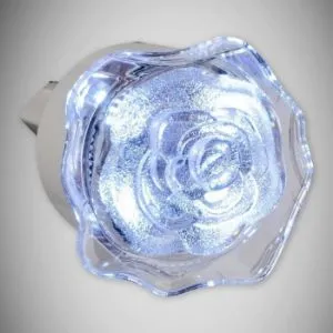 Obrazek Lampka wtykowa Kwiat HL993L 0,4W White