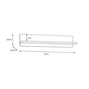 Obrazek Półka wisząca Surfinio SFNB01-M378