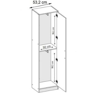 Obrazek Garderoba Roj Plus 11 biała 