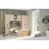 Obrazek Komoda 1D2S Kiki OR12-BK/KI-01 beech/sand