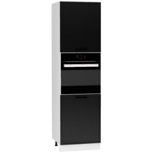 Szafka Kuchenna Emily D60PK 2133 PL czarny groszek