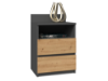 Obrazek Komoda Umo P1 antracyt/dąb artisan