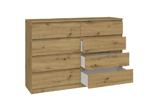 Obrazek Komoda Umo P8 140 (dąb artisan)