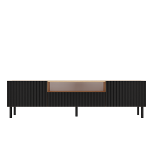 Obrazek Szafka RTV Jula 160S czarny/dąb artisan