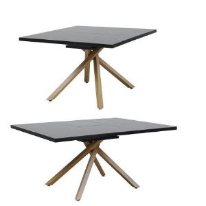 Obrazek  Stół Ursa B10038b-120(160)X120 czarny 