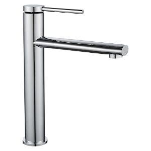 Bateria umywalkowa wysoka Rea Oval chrom