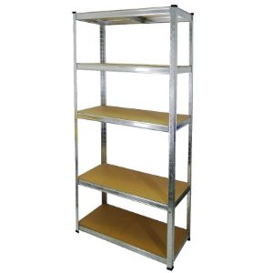Obrazek Regał Magazynowy Metalowy STABIL175 II ocynkowany 180x90x40cm – 5 półek/175kg