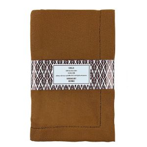 Obrus SAGA musztardowy 140x180 easy care