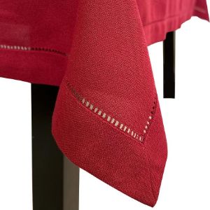 Obrazek Obrus SAGA bordowy 160x220 easy care