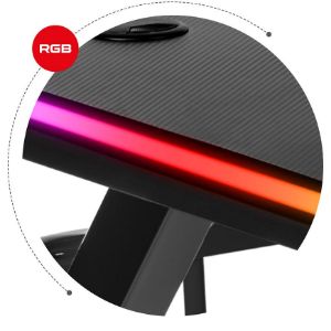 Obrazek Biurko gamingowe HZ-Hero 5.0 RGB