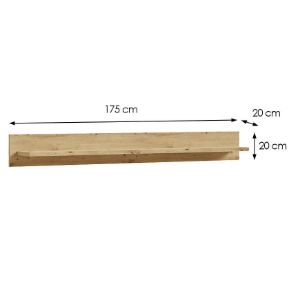Obrazek Półka Molto ML6A black