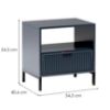 Obrazek Szafka nocna Link A Styles LS7 indigo