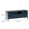 Obrazek Szafka RTV Link A Styles LS3 indigo
