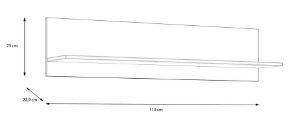 Obrazek Półka Lya LYAB01-M687