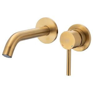 Bateria umywalkowa podtynkowa Moza Gold