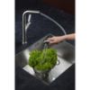 Obrazek Bateria zlewozmywakowa Duero Design Inox z wyciąganą wylewką