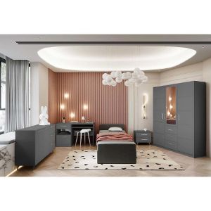 Obrazek Stolik nocny Bali grafit