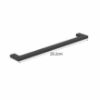Obrazek Uchwyt dwupunktowy 192x202 metal czarny