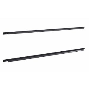 Obrazek Uchwyty krawędziowe Cetina czarne 80 cm (2 szt)