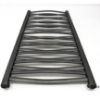Obrazek  Grzejnik łazienkowy Łezka 3D Ł3D 22/40 czarny 1205x440 mm 