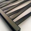 Obrazek Grzejnik łazienkowy Łezka 3D Ł3D 26/40 czarny 1435x440 mm 