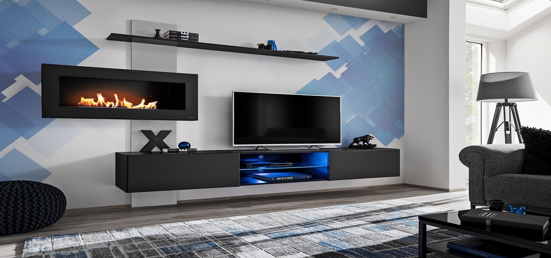 System Flame Czarny/Perla Grey