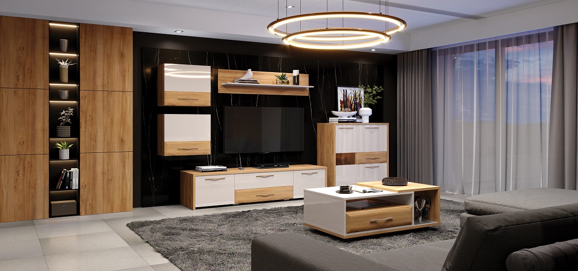 System Gala Pacific Walnut/Beige