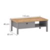 Obrazek Stolik Melini Gray T