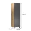 Obrazek Szafka kuchenna Langen d60r grey