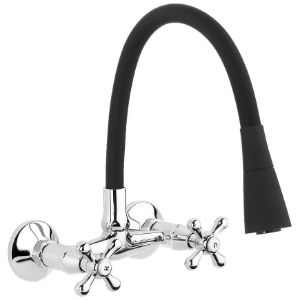 Bateria zlewozmywakowa Roma czarny 52IN BC-24-E4S-L