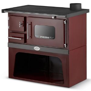Obrazek Kuchnia ZVEZDA CLASSIC GFE brown 5,7kW prawa Eko