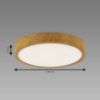 Obrazek Lampa ATUT LED C OAK 24W NW 04151 PL1