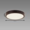 Obrazek Lampa ATUT LED C WENGE 18W NW 04150 PL1