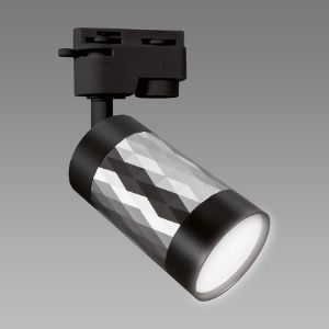 Lampa PIANO TRA GU10 SILVER/BLACK 04092 K1