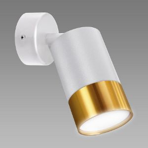 Obrazek Lampa PUZON SPT GU10 WHITE/GOLD 04130 LS1