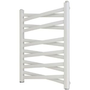 Grzejnik łazienkowy Łezka 3D Ł3DX 1240 biały 675x440 mm 