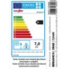 Obrazek Piec stalowo-kaflowy Bergamo II drab 7kw