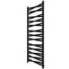Obrazek Grzejnik łazienkowy Łezka 3D Ł3DX 2640 czarny 1435x440 mm 